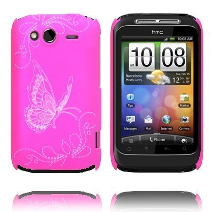 Joy Kuuma Pinkki Htc Wildfire S Suojakuori