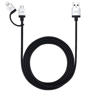 Just Mobile AluCable Duo Lightning / MicroUSB-Kaapeli