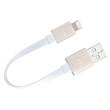Just Mobile AluCable USB- / Lightning-Lattakaapeli iPhone iPad iPod Kulta