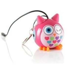 KITSOUND Speaker Owl Pink