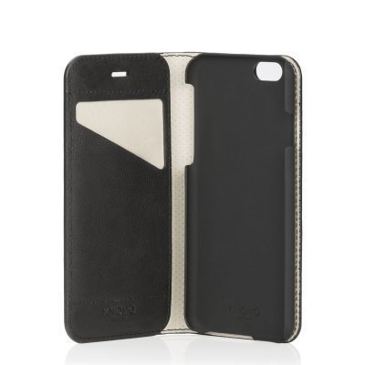 KNOMO Premium Folio iPhone 6 Musta