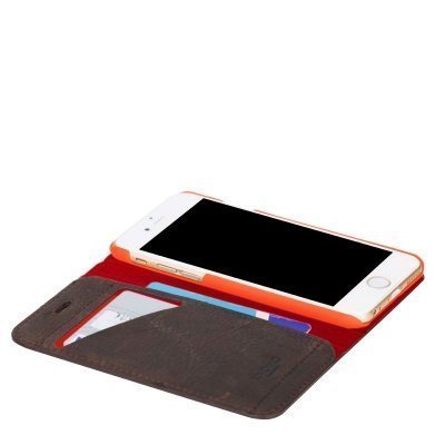 KNOMO Premium Folio iPhone 6 Ruskea