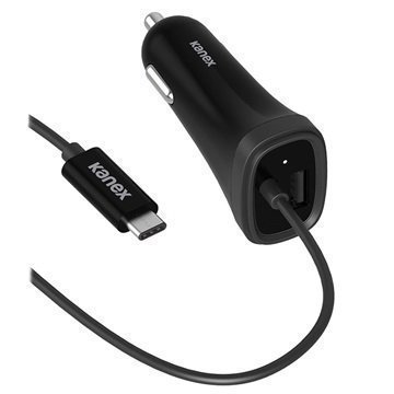 Kanex USB C-Tyyppi Autolaturi Musta