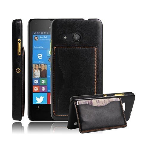 Kangaroo Microsoft Lumia 550 Kova Kotelo Standillä Musta