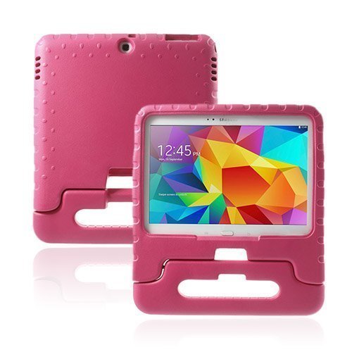 Kids Pinkki Samsung Galaxy Tab 4 10.1 Erityisen Hyvin Suojaava Suojakuori