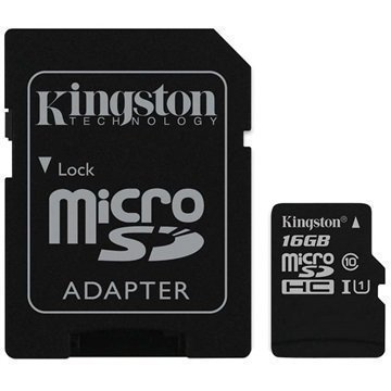 Kingston MicroSDHC Muistikortti 16Gt