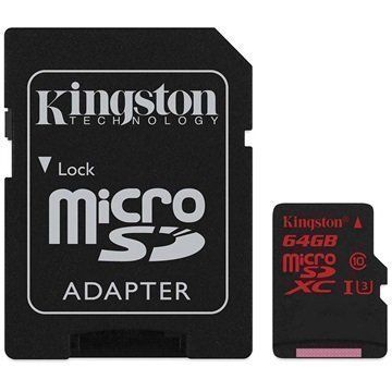 Kingston MicroSDXC Muistikortti 64Gt