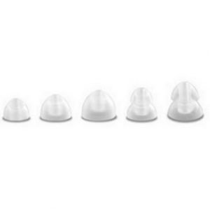 Klipsch Clear Silicon eartip dual flange 4-pack Small