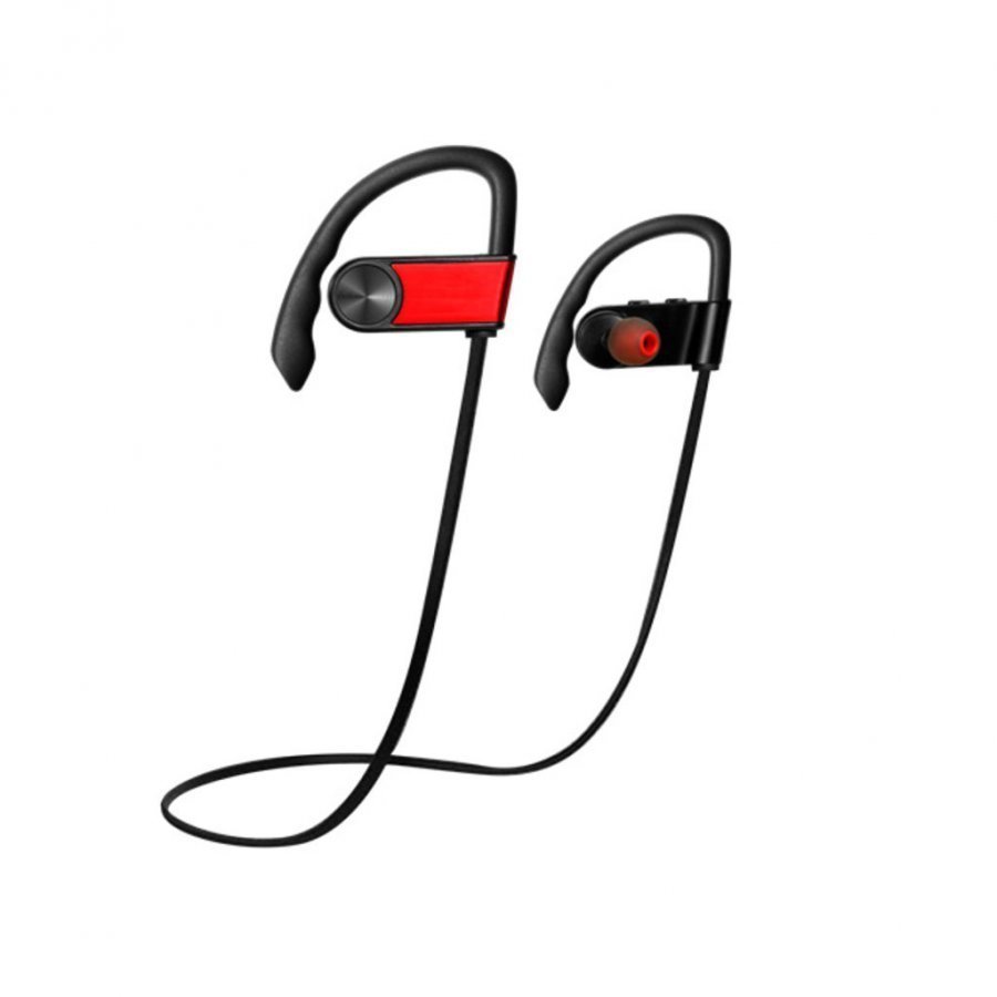 Koncen Bluetooth Urheilu Kuulokkeet Mikrofonilla Älypuhelimille Punainen