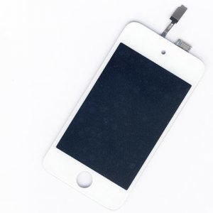 Kosketuspaneeli+ LCD Näyttö Apple Ipod Touch 4G valkoinen