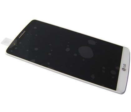 Kosketuspaneeli and LCD Näyttö LG D855 G3 valkoinen Alkuperäinen