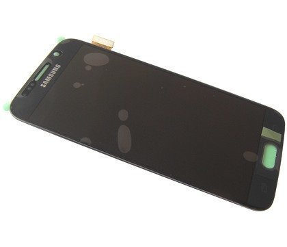 Kosketuspaneeli ja LCD Näyttö Samsung SM-G920 Galaxy S6 musta Sapphire Black Alkuperäinen