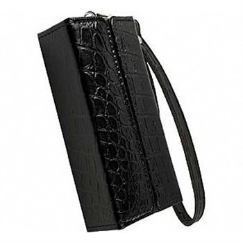 Krusell Divine Croco Pouch Black