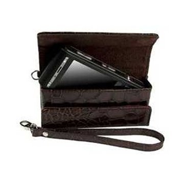 Krusell Divine Croco Pouch Brown