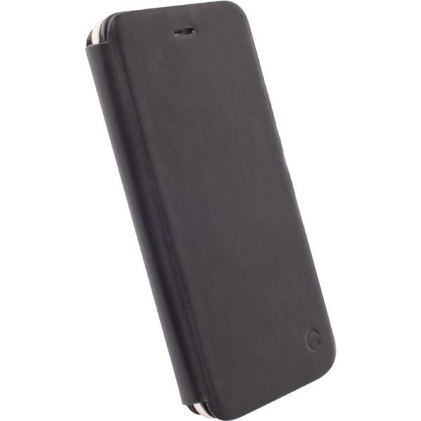 Krusell Kiruna FlipCase nahkasuojus iPhone 6 Plus mallille musta