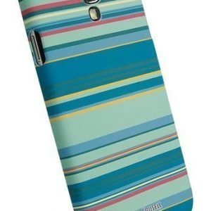 Krusell PrintCover Green Stripe for Samsung Galaxy S4