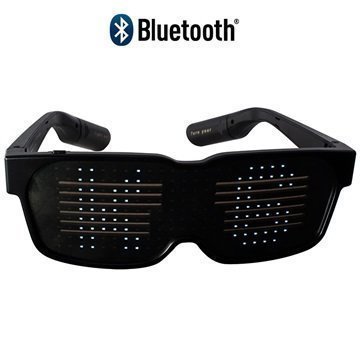 Ksix Pixi Bluetooth LED Glasses iOS Android