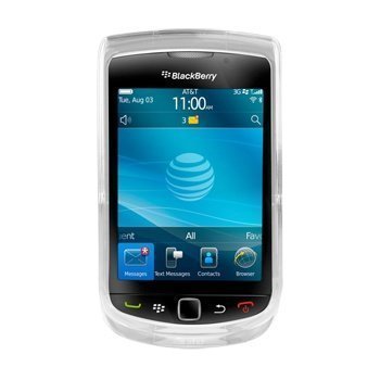 Kuminen Napsautettava Suojakuori BlackBerry Torch 9800 Läpinäkyvä
