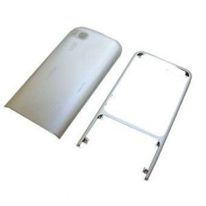 Kuoret Etu + Flap Nokia C3-2001 silver