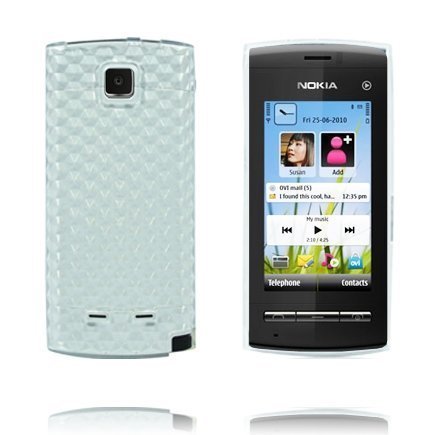 Kuutiot Läpikuultava Valkoinen Nokia 5250 Silikonikuori