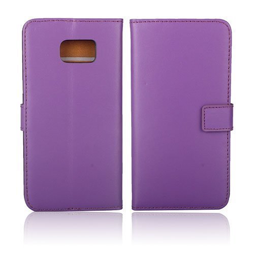 Kvist Samsung Galaxy S6 Edge Plus Nahkakotelo Violetti
