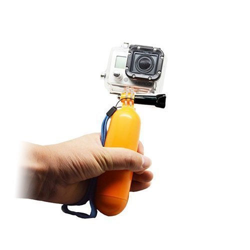 Kädessä Pidettävä Kelluva Koho Gopro Kameralle Keltainen