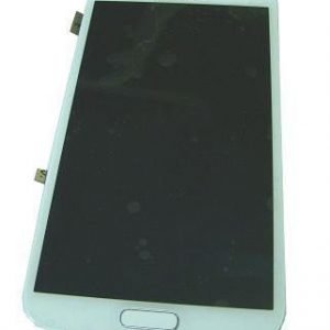 LCD-näyttö + kosketuspaneeli Samsung Galaxy Note 2 N7100 Valkoinen