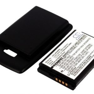 LG AX380 Tehoakku Laajennetulla mustalla takakannella 1700 mAh