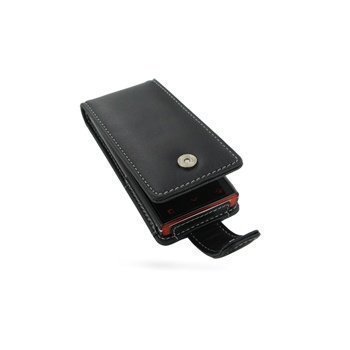 LG Chocolate BL20 PDair Leather Case 3BLGB2F41 Musta