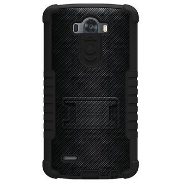 LG G3 Beyond Cell Tri Shield Design Hybridi Suojakuori Carbon Fiber