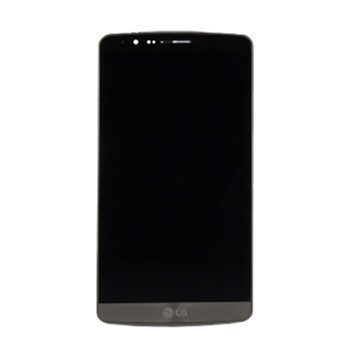 LG G3 Etukansi & LCD-Näyttö Musta