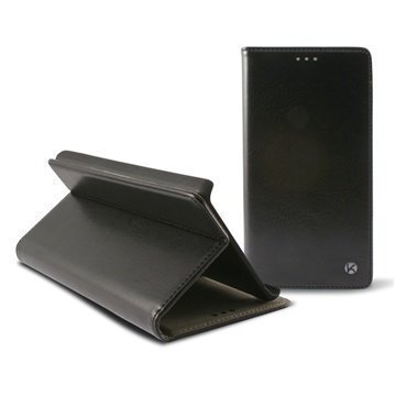 LG G3 Ksix Folio Nahkakotelo Musta