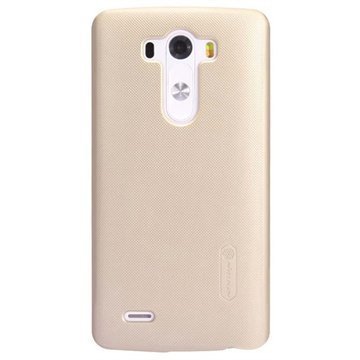 LG G3 Nillkin Super Frosted Shield Suojakotelo Kultainen