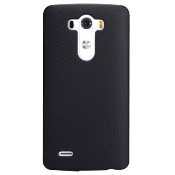 LG G3 Nillkin Super Frosted Shield Suojakotelo Musta