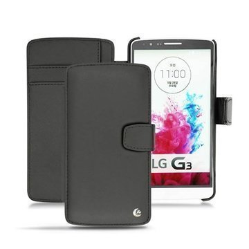 LG G3 Noreve Tradition B Wallet Leather Case Anthracite