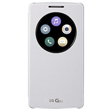 LG G3 S Quick Circle Läppäkuori CCF-490GÂ - Valkoinen
