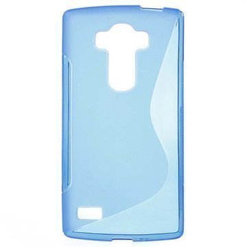 LG G4 Beat S-Curve TPU-Kotelo Sininen