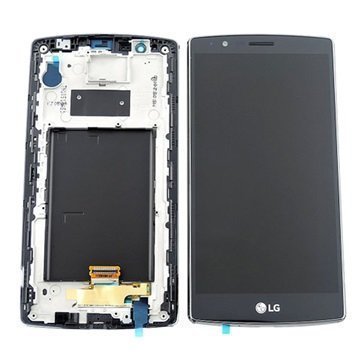 LG G4 Etukuori & LCD Näyttö Musta