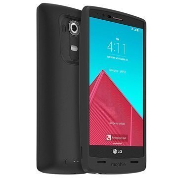 LG G4 Mophie Juice Pack Akkukotelo Musta