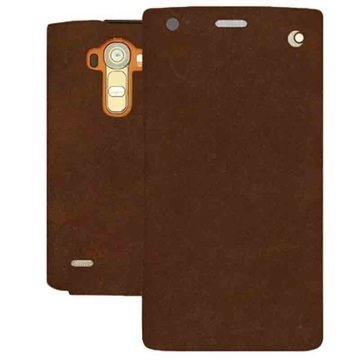 LG G4 Noreve Tradition Flip Leather Case Exception Sable Vintage