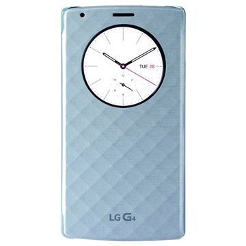 LG G4 Quick Circle Langaton Lataus Folio Kotelo CFR-100 Sininen