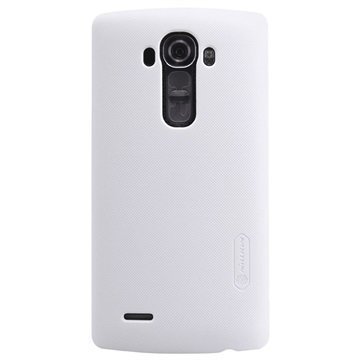 LG G4 Stylus Nillkin Super Frosted Shield Suojakuori Valkoinen