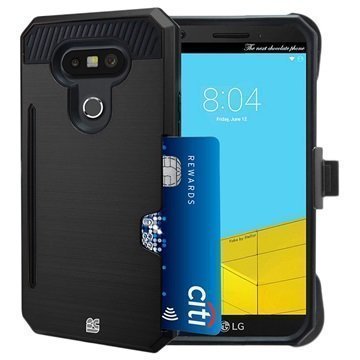 LG G5 Beyond Cell Rugged Kombo Shell Case Black