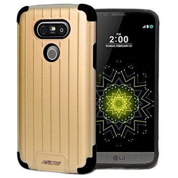 LG G5 Beyond Cell Slim Duo Shield Kotelo Kulta / Musta