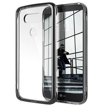 LG G5 Caseology Skyfall Kotelo Musta