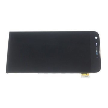 LG G5 Etukuori & LCD Näyttö Musta