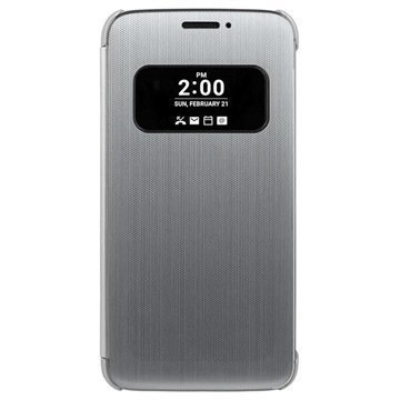 LG G5 Quick Cover CFV-160 Flip Case-suojakotelo Hopea