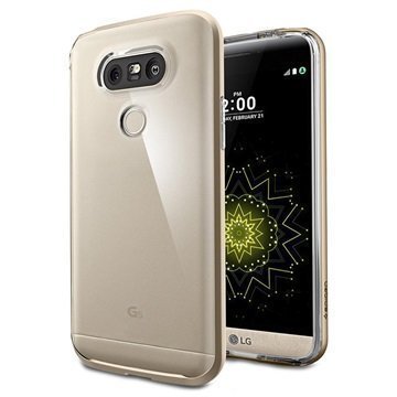 LG G5 Spigen Neo Hybrid Crystal Kotelo Samppanjakulta