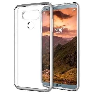 LG G6 VRS Design Crystal Bumper Suojakuori Hopea