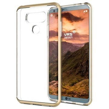 LG G6 VRS Design Crystal Bumper Suojakuori Kulta